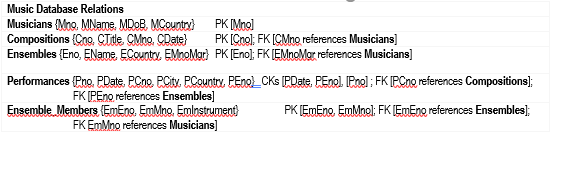  2. 2a. Write appropriate SQL statements to create the tables specified