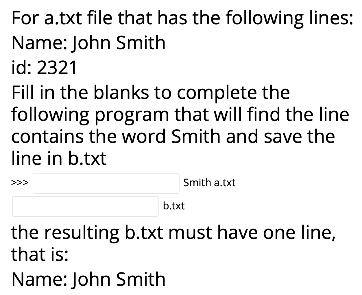 10 times and echo the numbers from 0 to 9. note: -It