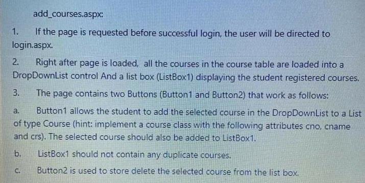 Timeout=30" The database consists of the following tables: 1. Student (ID: int