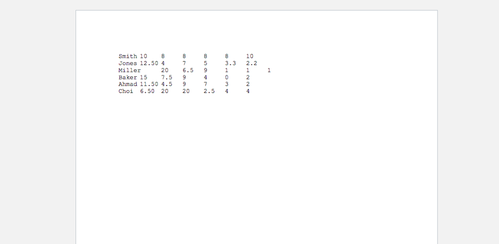 and then calculates payroll information based on this file.(Make sure you read