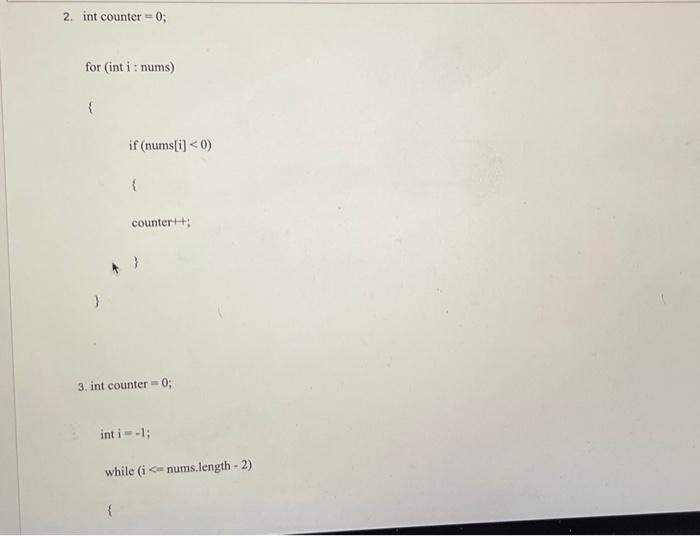 initialized with one or more values. Which of the following code segments