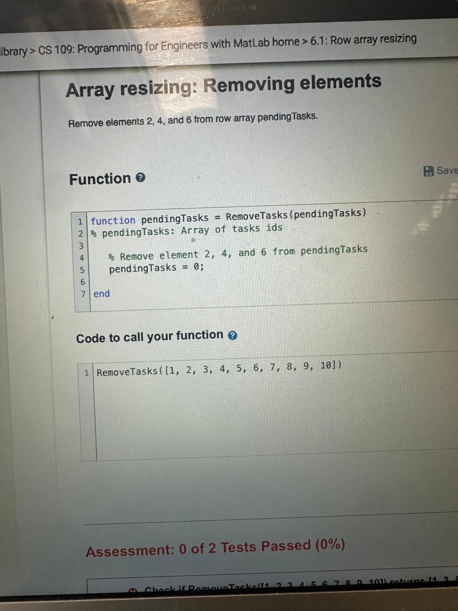  ibrary > CS 109: Programming for Engineers with MatLab home >6.1: