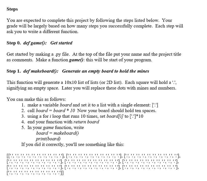 personally familiar with the game, I encourage you to play a few