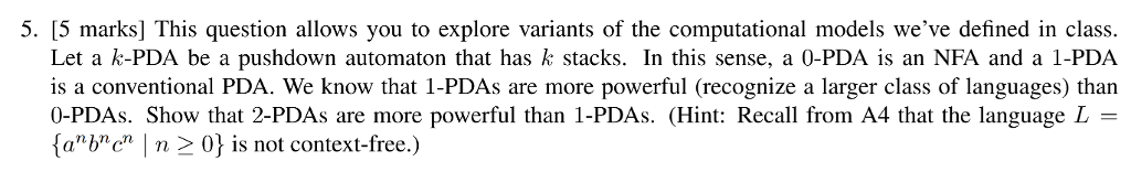 Please answer ALL questions. This question allows you to explore variants of