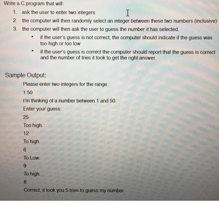  Use Clion to work out this problem. Write a C program