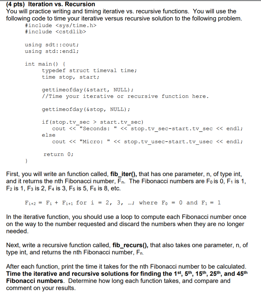 I need help with writing this program. I'm using C++ and vim.