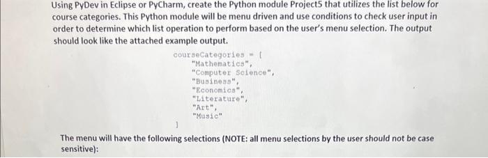 please code in python, it is all one question and one code