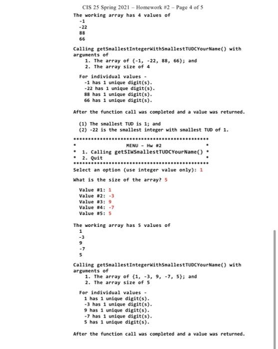 Submission a) For each exercise, a package must be generated to include