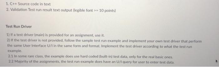  follow the instruction thank you 1. C++ Source code in text