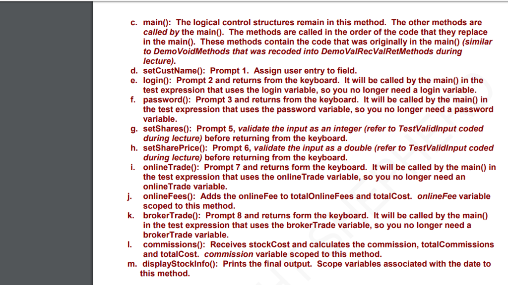 code (scroll down for the instructions): import java.util.Scanner; import java.util.Calendar; public class