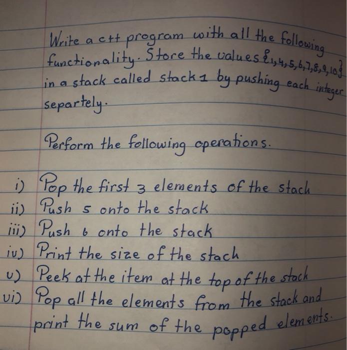  in c++ with all the following a ctt Write program functionality.