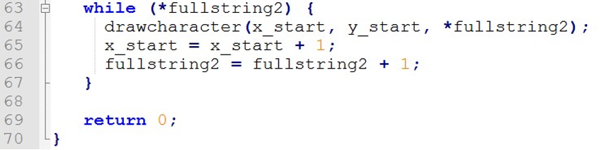 3.1 Use parts of the following code to program your Altera DE0