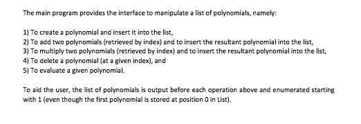 Term IComparable private double Coefficient; private byte Exponent; // Creates a term