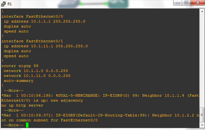 routers are able to establish EIGPRP neighbor relationships with the routers they