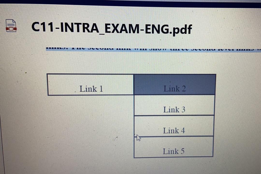 an external CSS file based on the following specifications :a) The page