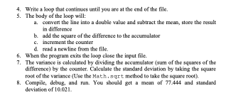 inserting my Numbers.txt Task #3 Writing Output to a File 1. Copy