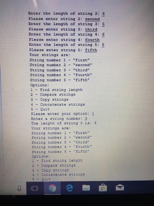 one of two possible operations provided as command line arguments to the