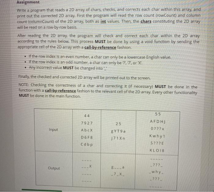  PLS WRITE IN C++ Assignment Write a program that reads a