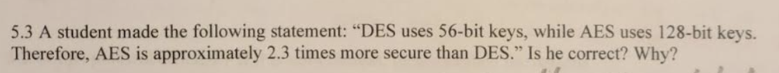 Please help me with this question! 5.3 A student made the following