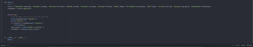 I keep getting this error: AttributeError: 'NoneType' object has no attribute 'get'