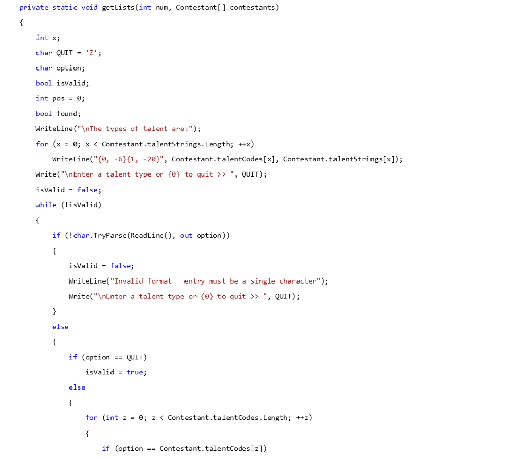 performs the following tasks: The program prompts the user for the number