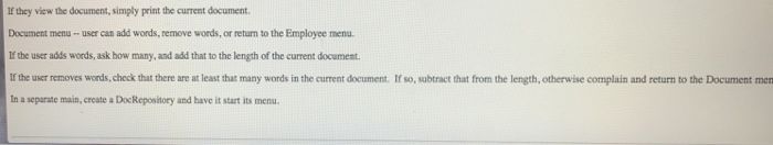 company. Give it a String title and an int length. Throughout the