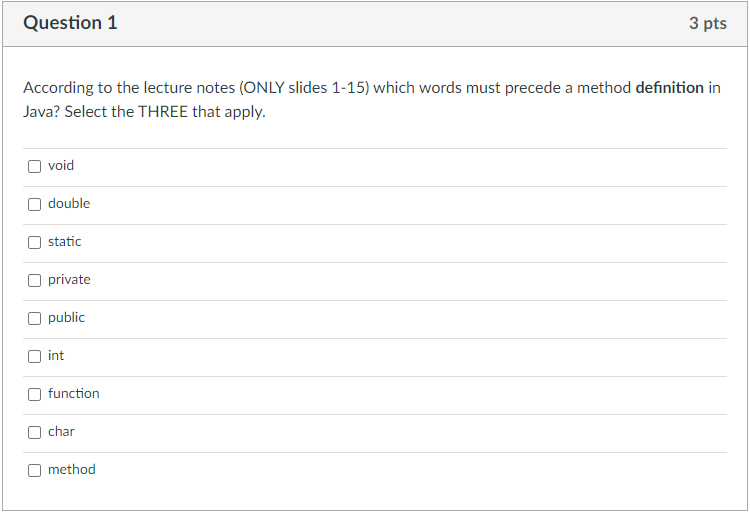 NOTES FROM CLASS, BELOW IMAGE Objectives To learn how to modularize programs