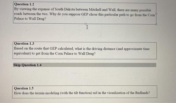 i need help in Google earth pro to answer these questions it