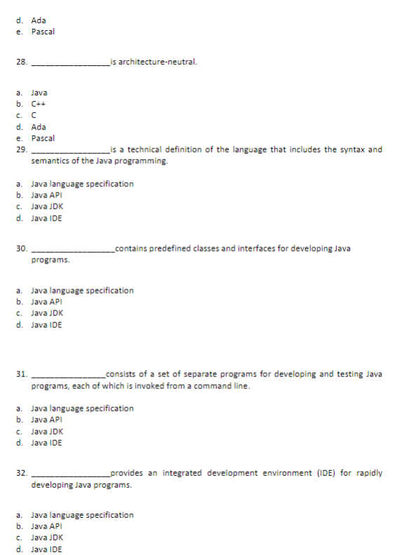 the program is compiled? a. class A only b. classes A and