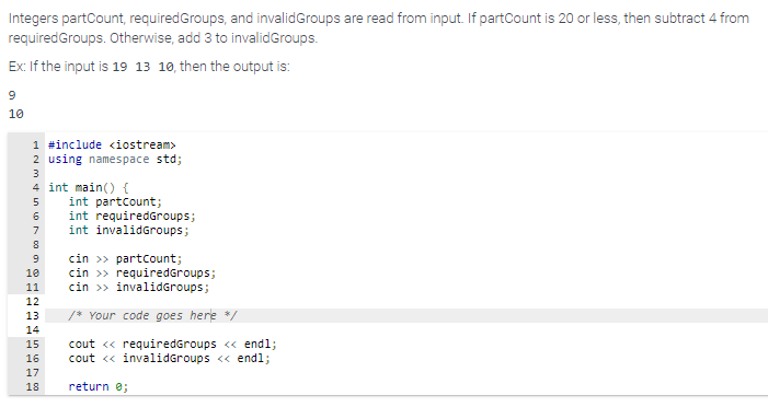  C++ Please do not change the rest of the code except