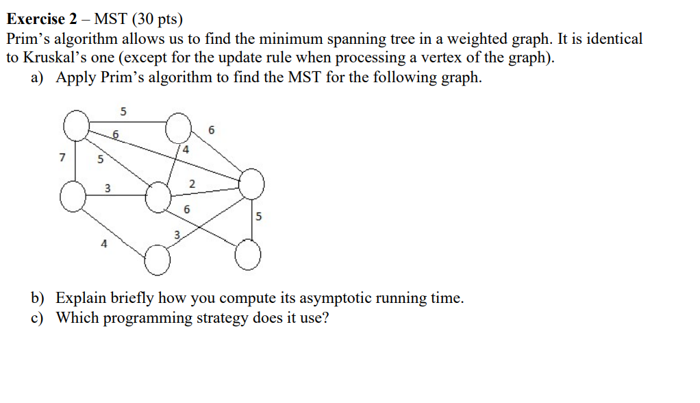 please i need help with this exercise with explanation Exercise 2 -