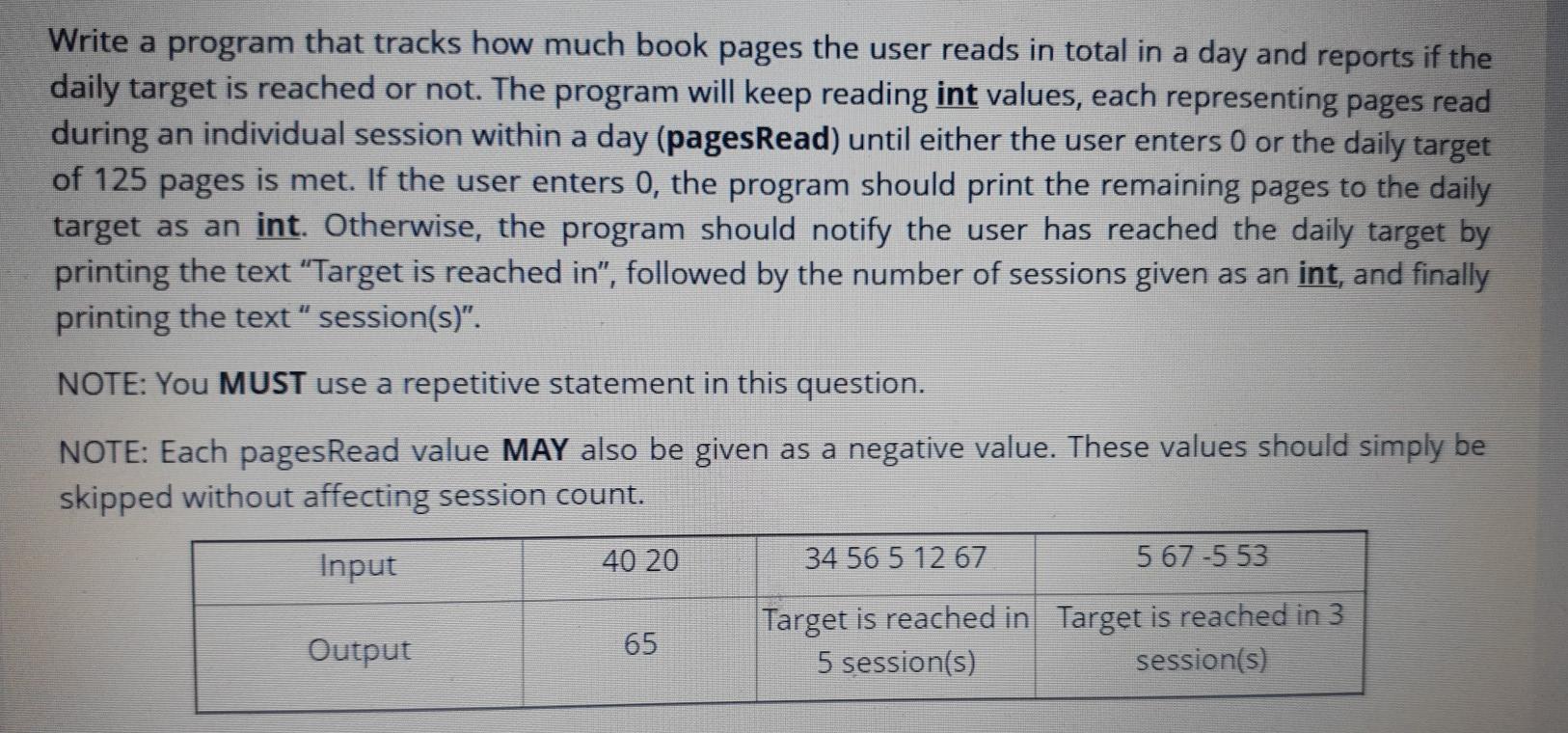  in c++ Write a program that tracks how much book pages