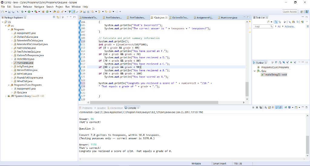 Using Java & Eclipse IDE: How can I make this incremented integer