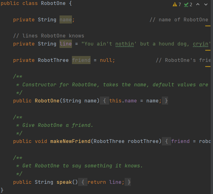 from before there are 3). 2. The underlying behaviour should be the