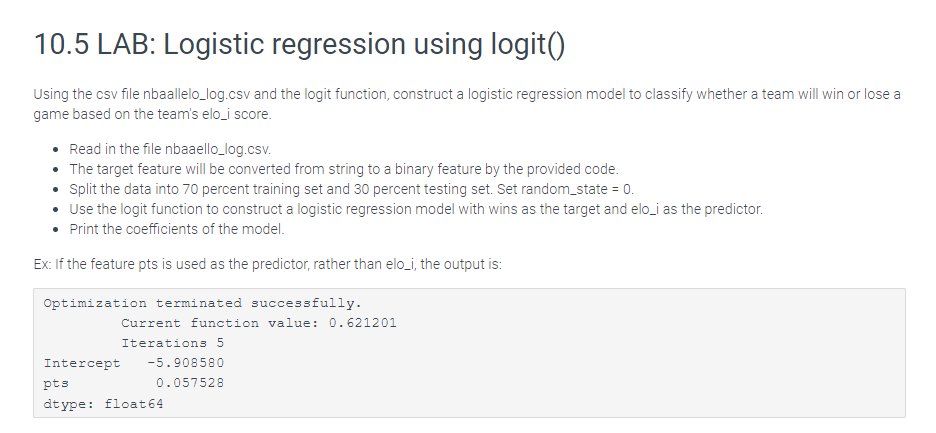 Please answer in Python Code taking into consideration the example output and