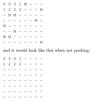 Java Foundations write an expand method that, when a correctly guessed non-mine