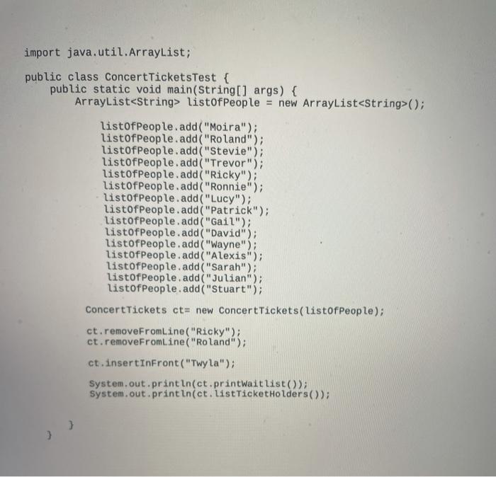  Concepts: Java Collections (Linked Lists and Queues), integrating with an existing