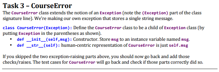 we use a class declaration to describe how to build and interact