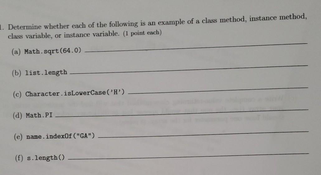 static int personCount = 0; // constructor public Person(String pname) { name