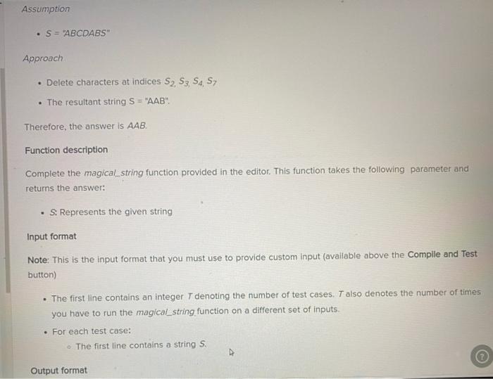 clearly mentioned in the pic attached. kindly consider the constraints as well