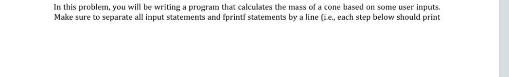 when run). The two equations below give the calculations for the volume
