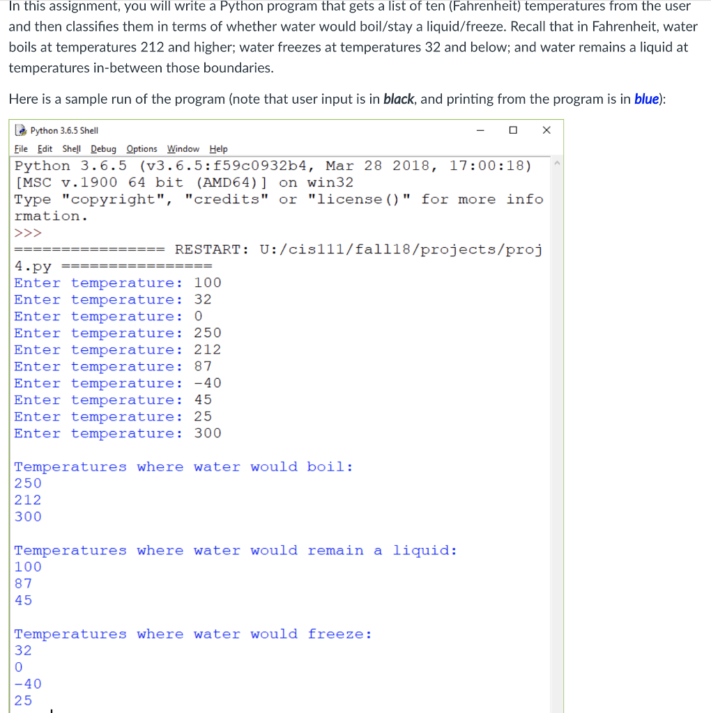  In this assignment, you will write a Python program that gets
