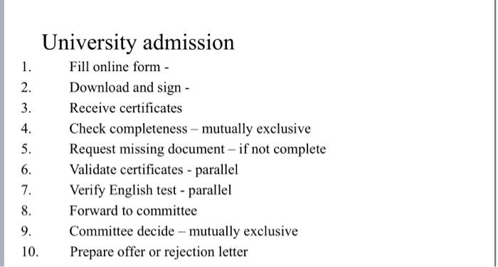  Conduct the value added analysis. What steps are VA, BVA and
