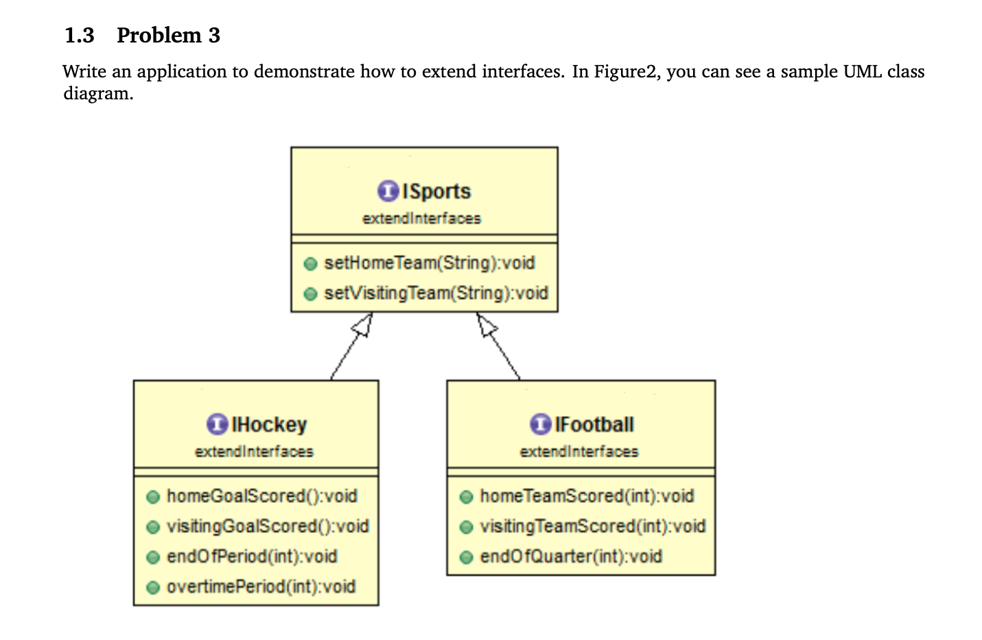 C# object oriented programming ! 1.3 Problem 3 Write an application to