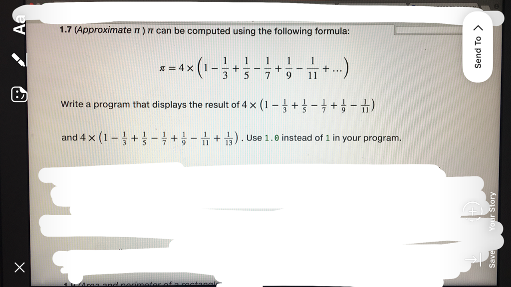 THE FOLLWING PROGRAM MUST BE WRITTEN IN JAVA !!!! AND THE OUTPUT