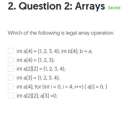 the following codes? You can use N/A to indicate unpredictable results. (1)