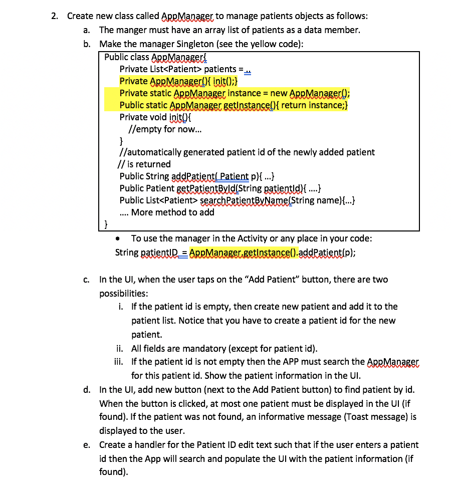 of Android Views, UI design, and usage using XML. MVP design pattern