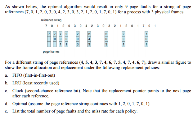  As shown below, the optimal algorithm would result in only 9