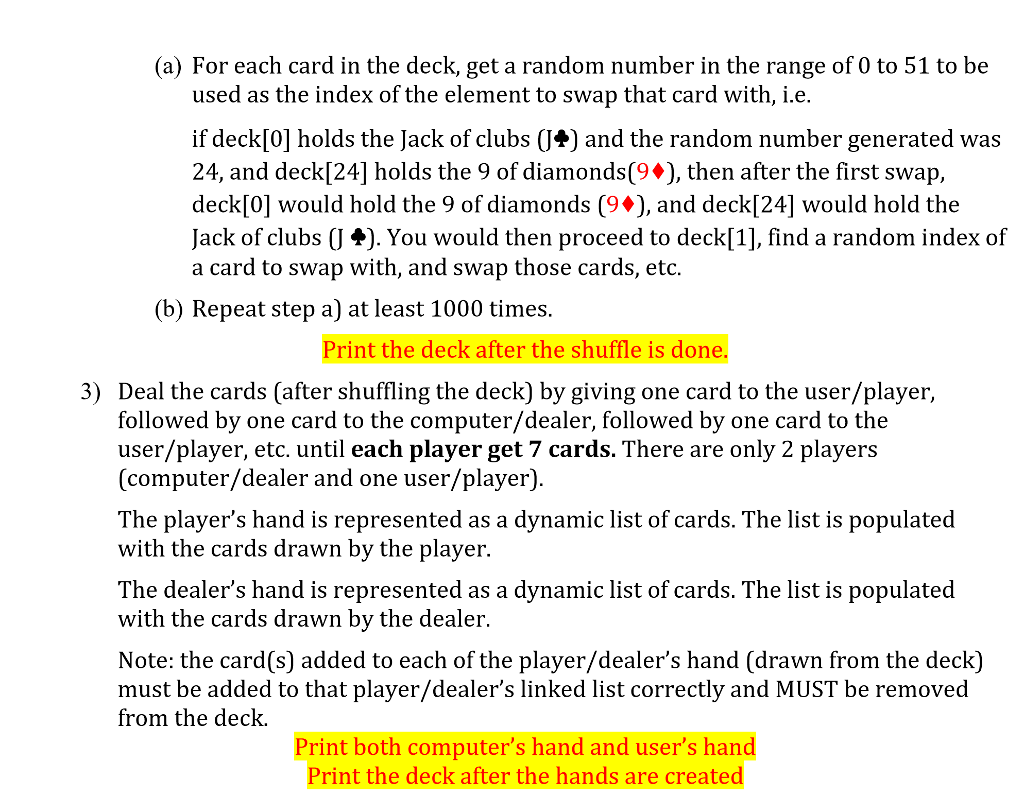 cards that are in order. In other words, for each of the