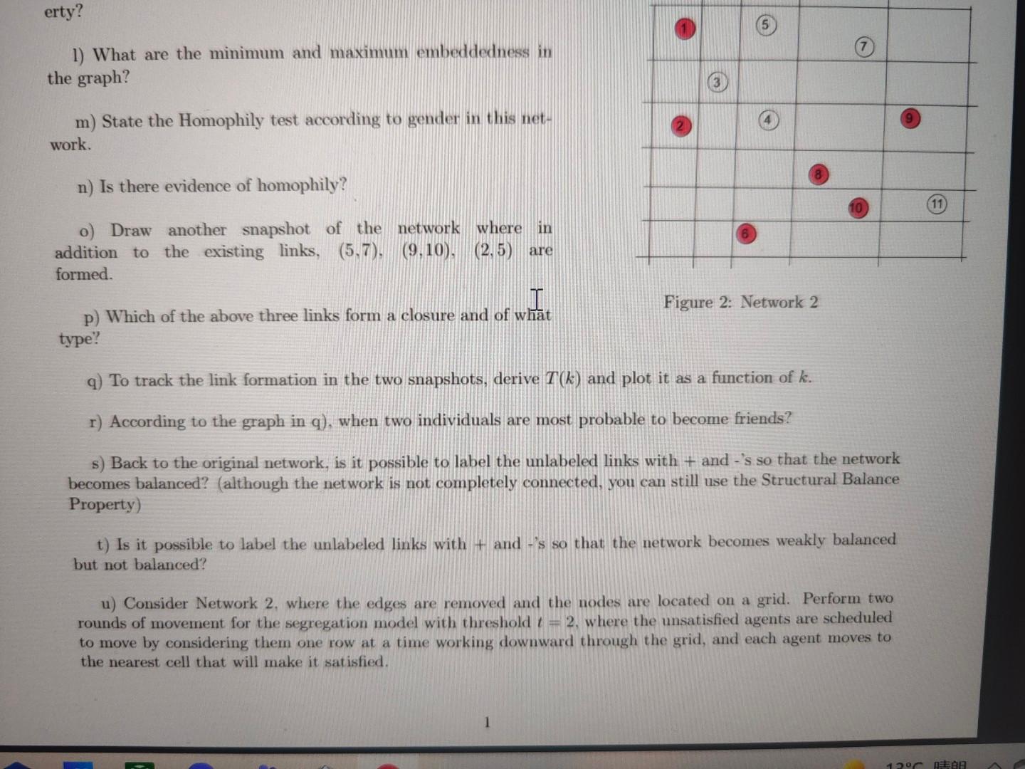 and the solid lines are strong ties. Pink and white represent female